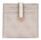 GUESS Laurel SLG Tab Card Case Dove Logo GUESS Laurel SLG Tab Card Case Dove Logo