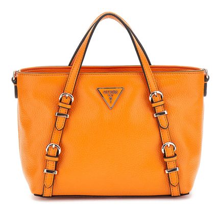 GUESS Levia Mini Satchel Tangerine