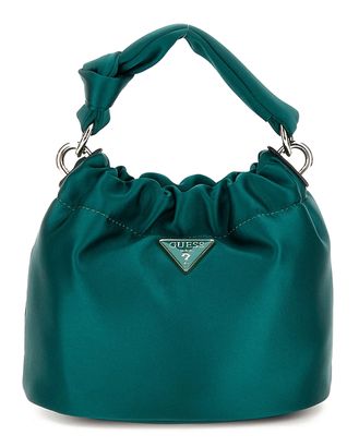 GUESS Twiller Mini Top Handle Pouch Emerald