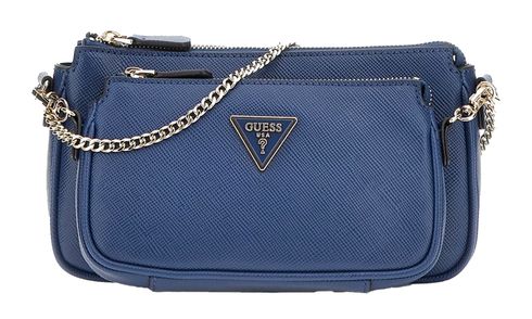 GUESS Noelle Double Pouch Crossbody Navy