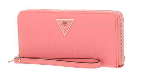 GUESS Laurel SLG Large Zip Around Wallet L Coral