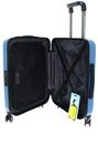 MANDARINA DUCK Tank Case Cabin Trolley With Front Pocket XS China Blue MANDARINA DUCK Tank Case Cabin Trolley With Front Pocket XS China Blue