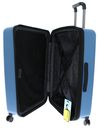 MANDARINA DUCK Tank Case Trolley Expandable L China Blue MANDARINA DUCK Tank Case Trolley Expandable L China Blue