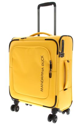 MANDARINA DUCK Eco Coated Cabin Trolley S Duck Yellow