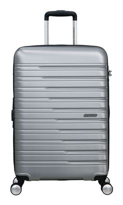 American Tourister Flashline Spinner 67 / 24 Trolley Exp TSA M Sky Silver