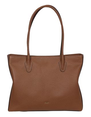 abro Leather Ranger Smith Shopper X-Bag Camel