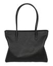 abro Leather Ranger Smith Shopper X-Bag Black / Nickel