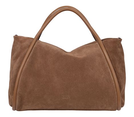 abro Leather Suede Shopper Willow S Camel