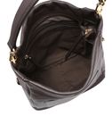 abro Leather Dalia Hobo Bag Raquel Small S Dark Brown