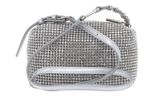 LIU JO Sera Hobo Bag XS Pearl Grey Metalizz