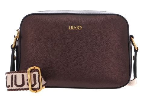 LIU JO Onice ECS Camera Case M Brown Stone Met