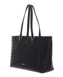 トートバッグ LIU JO Woman Tote bags Black AA5025E0064 22222 Large tote bag colour black | Liu Jo