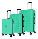 travelite Orbita 4W Trolley L / M / S Green