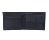 THE BRIDGE Fabio Wallet Blu Navy Rutenio Scuro Opaco THE BRIDGE Fabio Wallet Blu Navy Rutenio Scuro Opaco