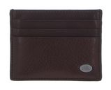 THE BRIDGE Fabio Credit Card Holder Castagna Rutenio DK THE BRIDGE Fabio Credit Card Holder Castagna Rutenio DK