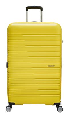 American Tourister Flashline Pop Spinner 78 / 29 Trolley Exp TSA L Lemon Yellow