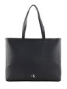 Calvin Klein CKJ Minimal Monogram Slim Tote 34 Black