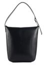 Calvin Klein Soft Sculpt Bucket Bag CK Black