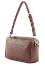 Calvin Klein CK Must Conv Camera Bag Mono Cioccolate Lab Monogram Pu