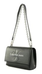 ★ ★ Women's CKJ Utility l Logo EW Flap Mini ☆Calvin Klein☆ Women's CKJ Utility Metal Logo EW Flap Mini