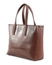 Calvin Klein CK Must Tote Croco Bag S Cioccolate Lab Croco