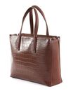 Calvin Klein CK Must Tote Croco Bag S Cioccolate Lab Croco