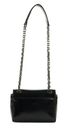 Calvin Klein Re-Lock SM Shoulder Bag Shiny CK Black Calvin Klein Re-Lock SM Shoulder Bag Shiny CK Black