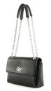 Calvin Klein Re-Lock Conv Shoulder Bag CK Black