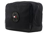 TOMMY HILFIGER TH Texture Block Washbag Black