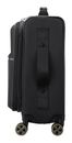 DELSEY PARIS Turenne Soft 4 Double Rolls Exp Cabin Trolley 55 S Black DELSEY PARIS Turenne Soft 4 Double Rolls Exp Cabin Trolley 55 S Black