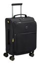DELSEY PARIS Turenne Soft 4 Double Rolls Exp Cabin Trolley 55 S Black DELSEY PARIS Turenne Soft 4 Double Rolls Exp Cabin Trolley 55 S Black