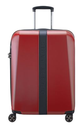 DELSEY PARIS Promenade Hard 2.0 4 DR Trolley 66 M Bordeaux Red