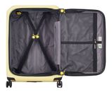 DELSEY PARIS Securitime Zip Expandable F / O 4 Double Rolls Trolley 65 M Pale Yellow