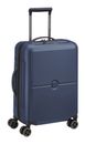 DELSEY PARIS Turenne 2.0 4 Double Rolls Cabin Trolley Slim Line 55 XS Nightblue DELSEY PARIS Turenne 2.0 4 Double Rolls Cabin Trolley Slim Line 55 XS Nightblue