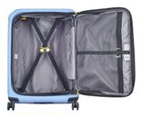 DELSEY PARIS Securitime Zip Expandable F / O 4 Double Rolls Trolley 65 M Lavenderblue DELSEY PARIS Securitime Zip Expandable F / O 4 Double Rolls Trolley 65 M Lavenderblue
