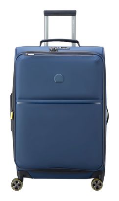 DELSEY PARIS Turenne Soft 4 Double Rolls Val Exp Trolley 66 M Nightblue