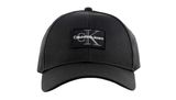 Calvin Klein CKJ Mono Logo Patch Cap Warm Black