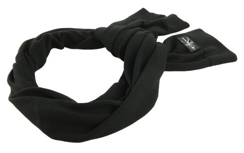 Calvin Klein CKJ Mono Logo Patch Scarf Black