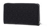 Calvin Klein CK Daily Zip Around Wallet Black Monogram Pu Calvin Klein CK Daily Zip Around Wallet Black Monogram Pu
