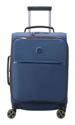 DELSEY PARIS Turenne Soft 4 Double Rolls Exp Cabin Trolley 55 S Nightblue