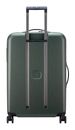 DELSEY PARIS Turenne 2.0 4 Double Rolls Trolley 70 M Green