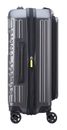 DELSEY PARIS Securitime Zip Expandable F / O 4 Double Rolls Cabin Trolley 55 S Anthrazit