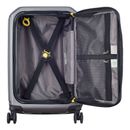 DELSEY PARIS Securitime Zip Expandable F / O 4 Double Rolls Cabin Trolley 55 S Anthrazit