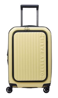 DELSEY PARIS Securitime Zip Expandable F / O 4 Double Rolls Cabin Trolley 55 S Pale Yellow