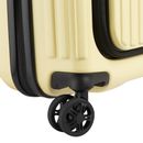 DELSEY PARIS Securitime Zip Expandable F / O 4 Double Rolls Cabin Trolley 55 S Pale Yellow