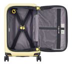 DELSEY PARIS Securitime Zip Expandable F / O 4 Double Rolls Cabin Trolley 55 S Pale Yellow
