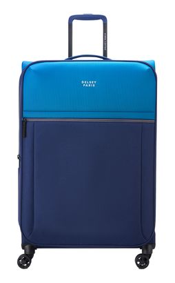 DELSEY PARIS Brochant 3 4 DR Exp Trolley 78 L Ocean Blue