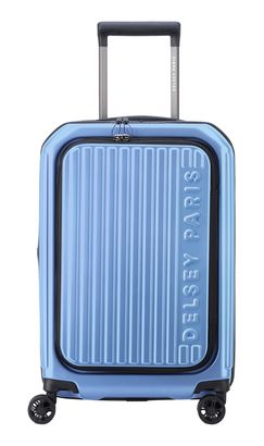 DELSEY PARIS Securitime Zip Expandable F / O 4 Double Rolls Cabin Trolley 55 S Lavenderblue