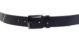 TOMMY HILFIGER Denton Leather Belt 3.5 EXT W100 Space Blue TOMMY HILFIGER Denton Leather Belt 3.5 EXT W100 Space Blue