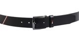 TOMMY HILFIGER Denton Leather Belt 3.5 EXT W105 Black TOMMY HILFIGER Denton Leather Belt 3.5 EXT W105 Black